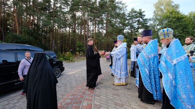 Встреча частицы мощей вмч. Георгия Победоносца.JPG